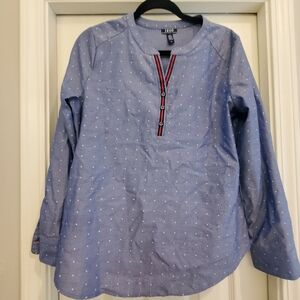 Izod Cotton Blend Pullover Shirt Size M